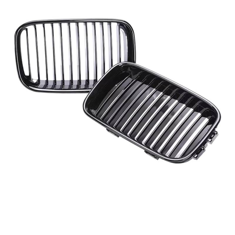 Auto Kühlergrill Front Stoßstange Nieren Grill Für 3 Serie E36 1992 1993 1994 1995 1996 Kühler Racing Grille 325i 320i 328i Facelift Auto Zubehör Sport Kühlergrill(Single Black 92-96) von NCTPICLC