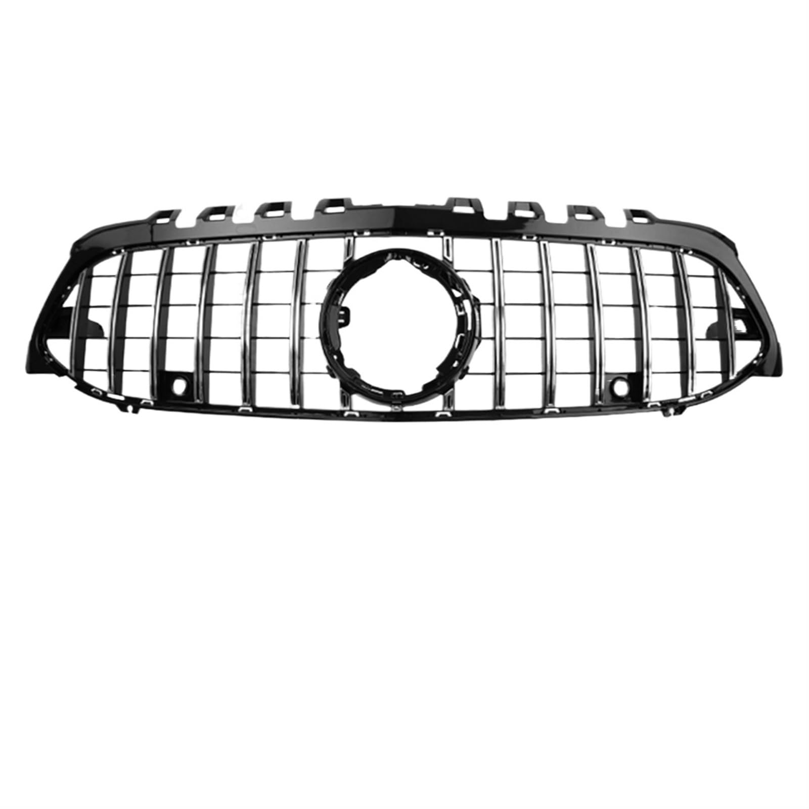 Auto Kühlergrill Frontgrill Racing Grill Mesh Tuning Zubehör Für Benz A Klasse A45 W176 2013-2018 2019+ A180 A200 A260 GT Diamond Style Sport Kühlergrill(W177 GT Silver) von NCTPICLC