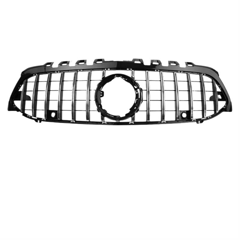 Auto Kühlergrill Frontgrill Racing Grill Mesh Tuning Zubehör Für Benz A Klasse A45 W176 2013-2018 2019+ A180 A200 A260 GT Diamond Style Sport Kühlergrill(W177 GT Silver) von NCTPICLC