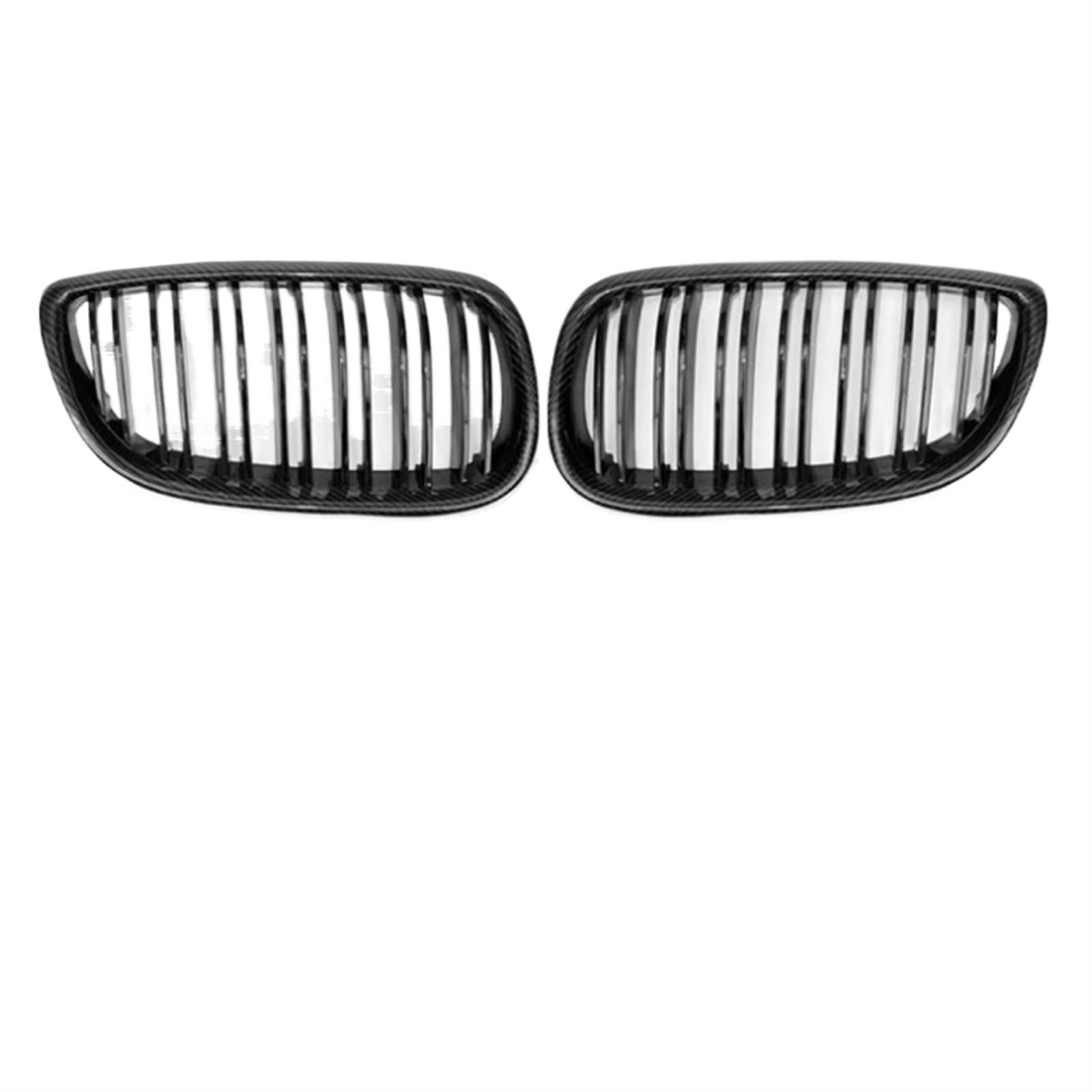 Auto Kühlergrill Frontnierengrills Sportgrill Für 3er E92 E93 M3 2-Türer 2006–2009/2010–2013, Auto-Tuning-Zubehör Sport Kühlergrill(06-09 GB Dual Slat) von NCTPICLC