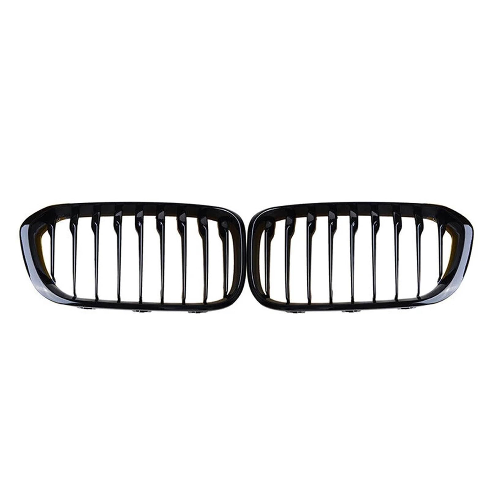 Auto Kühlergrill Frontstoßstange Nierengitter Kühlerschutzgitter Leistung Autozubehör Für 1er F20 F21 M140i 2015 2016 2017 2018 2019 2020 Sport Kühlergrill(Single-Glossy Black) von NCTPICLC