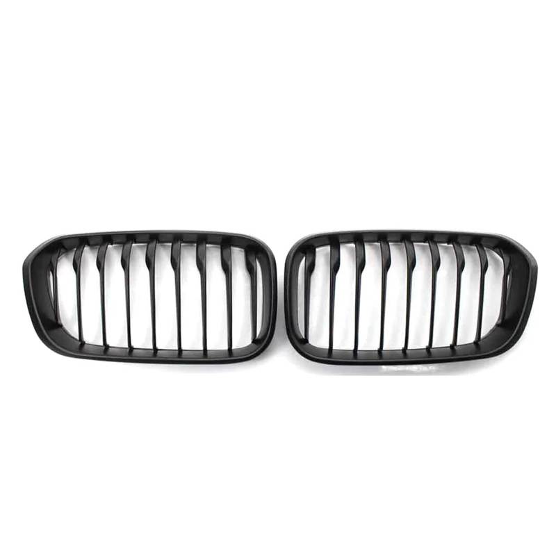 Auto Kühlergrill Frontstoßstange Nierengitter Kühlerschutzgitter Leistung Autozubehör Für 1er F20 F21 M140i 2015 2016 2017 2018 2019 2020 Sport Kühlergrill(Single-Matte Black) von NCTPICLC