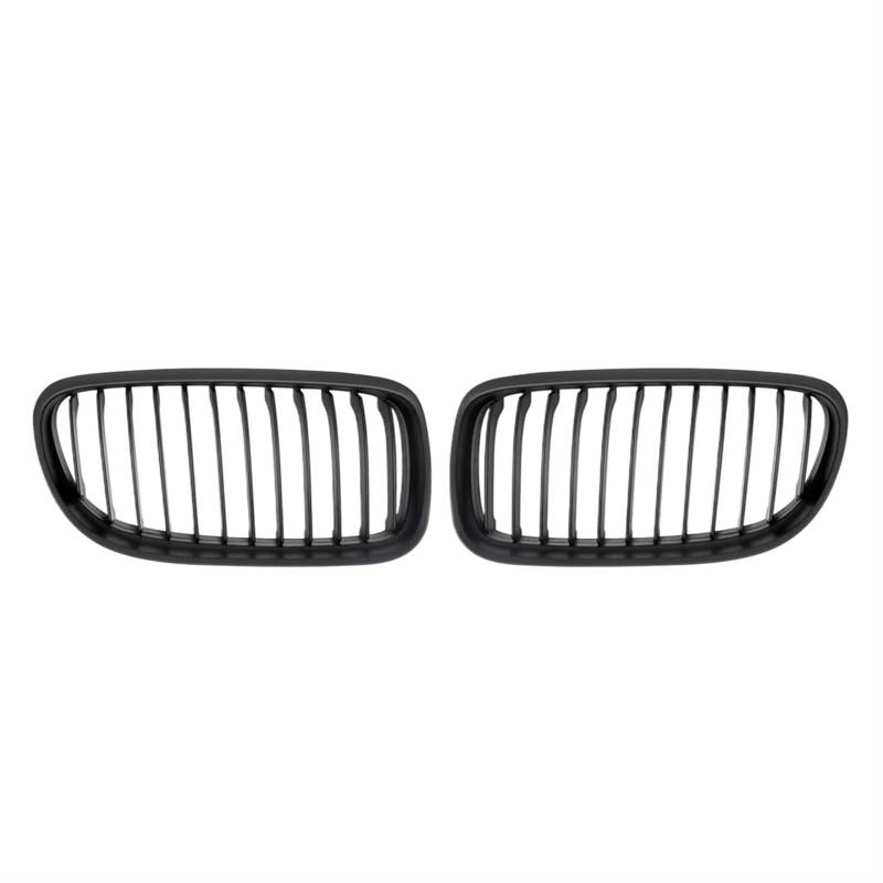 Auto Kühlergrill Für 3er E90 E91 2009 2010 2011 2012 Single Line Style Glänzend Schwarz Dual Slats Grilles Diamonds Style Frontstoßstangengitter Sport Kühlergrill(Single-Matte Black) von NCTPICLC