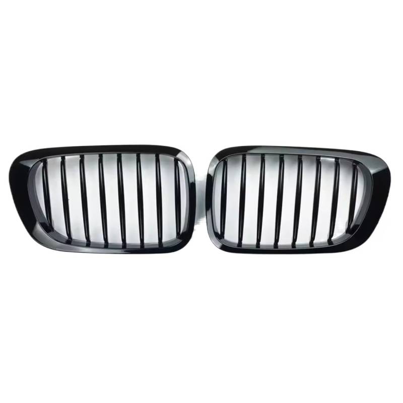 Auto Kühlergrill Für 3er Serie 1998 1999 2000 2001 E46 M3 323 I/is 325Ci 328 I/is/Ci 330Ci 2-türige Gitter, Glänzend Schwarz, Frontstoßstange, Nierengrill Sport Kühlergrill von NCTPICLC