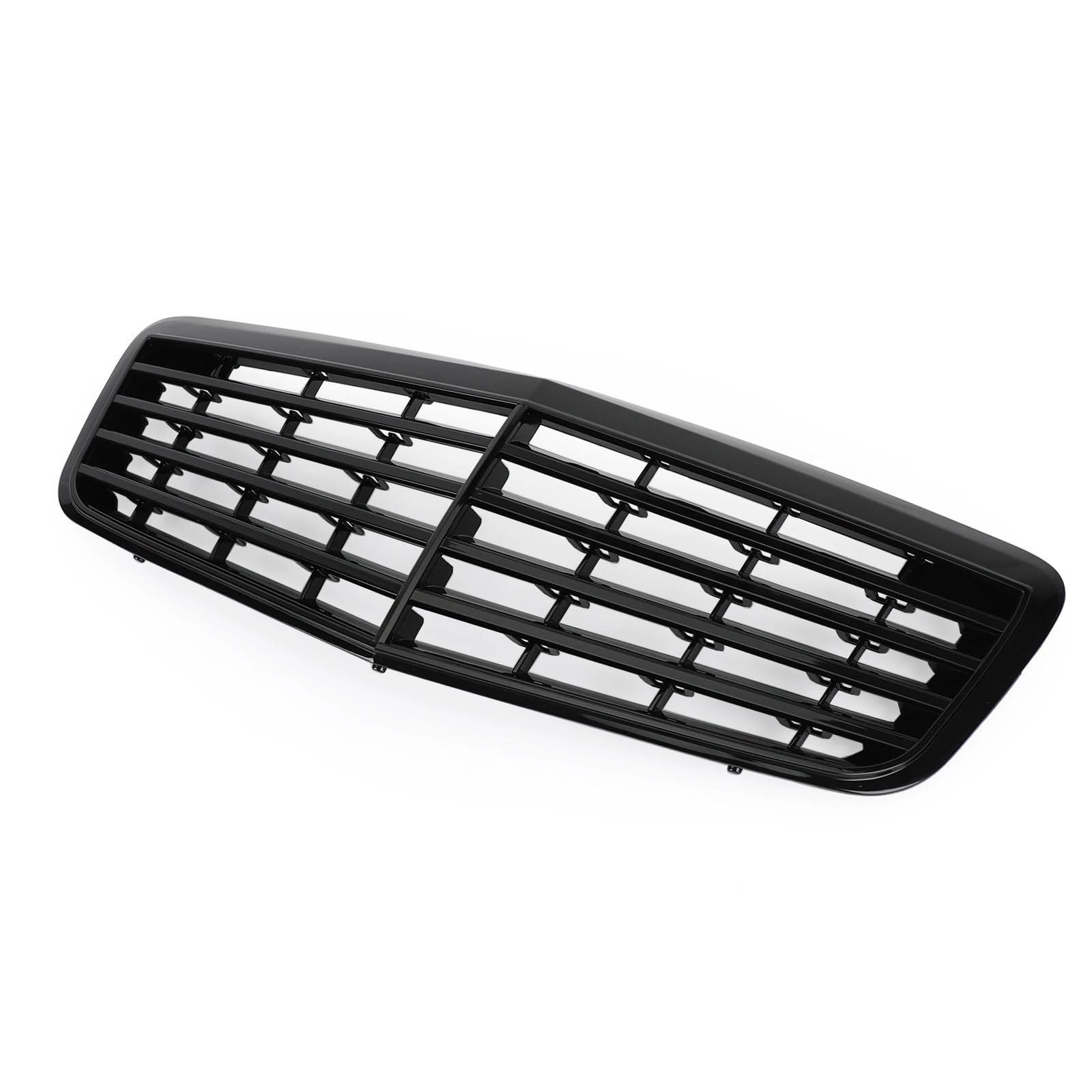 Auto Kühlergrill Für Benz W211 E350 500 2007 2008 2009 Glänzend Schwarzer Frontstoßstangengrill Sport Kühlergrill von NCTPICLC