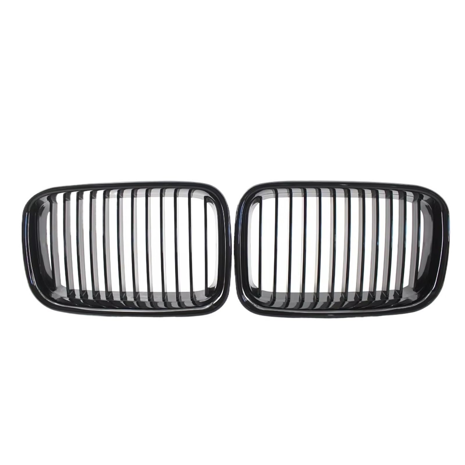 Auto Kühlergrill Für E36 1994 1995 1996 318i 323i 325i 320i 328i 1990 1991 1992 1993 1994 1995 1996 Schwarzer Kühlergrill ABS Vorne Ersatzhaube Nierengrill Sport Kühlergrill(Gloss Black) von NCTPICLC