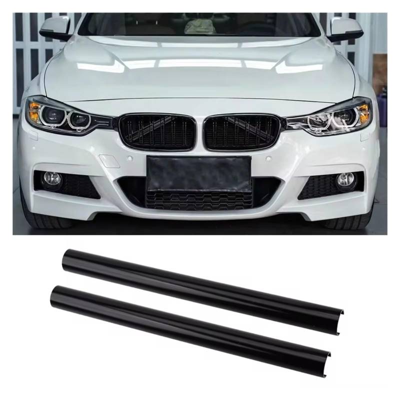 Auto Kühlergrill Für F20 F21 F22 F23 F30 F31 F32 F33 F44 F45 F46 G11 G12 G20 G21 Sport Stil Kühlergrill Trim Streifen Abdeckung Rahmen Aufkleber Sport Kühlergrill(Schwarz) von NCTPICLC