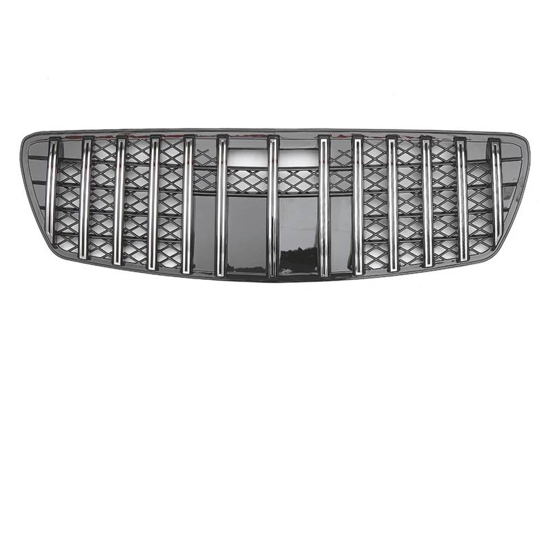 Auto Kühlergrill Glänzendes Schwarz Für AMG Style Front Racing Grille Für Benz EKlasse W211 E320 E350 E500 E63 2003–2009 Für GTR Style Bumper Grilles Sport Kühlergrill(G-Silver 03-06) von NCTPICLC