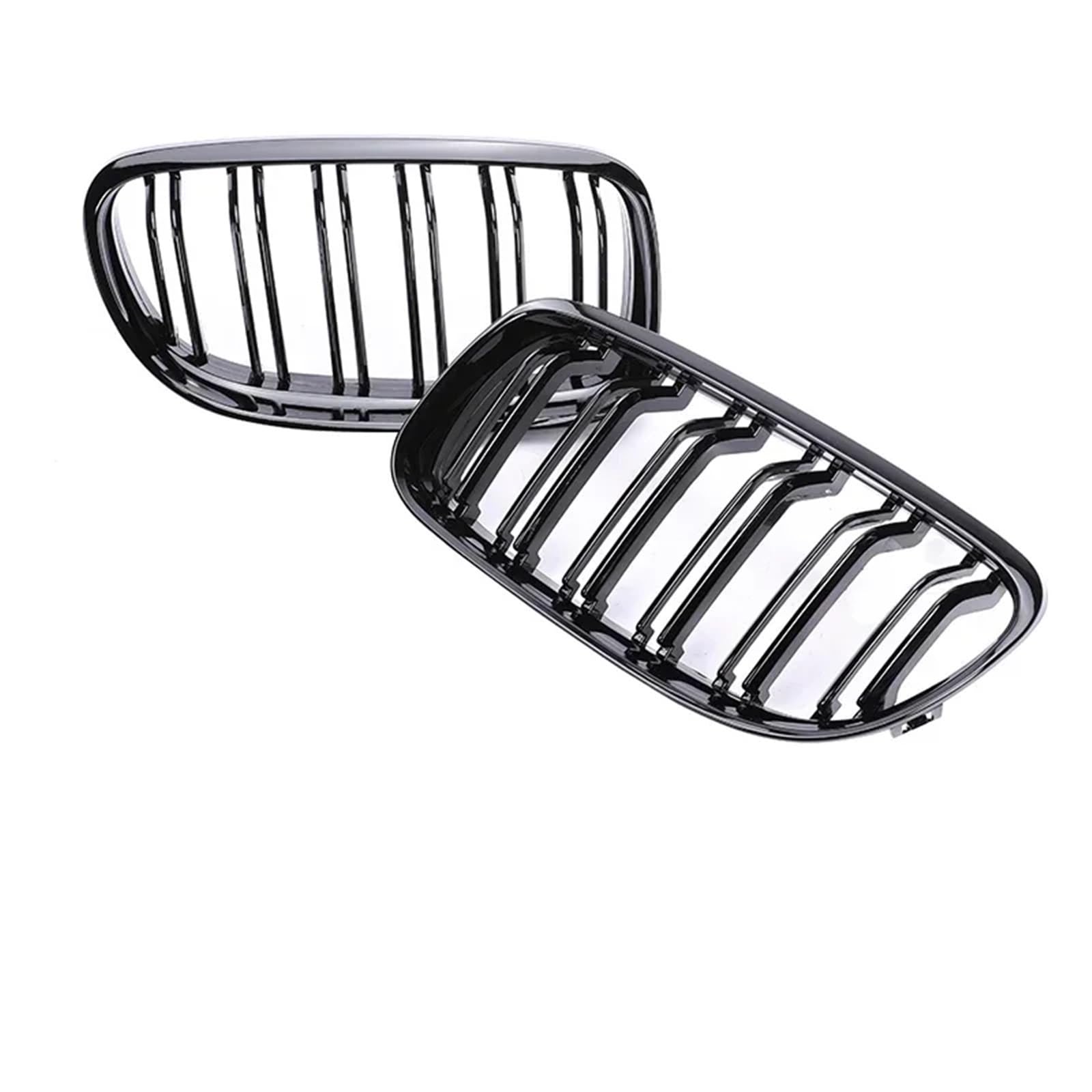 Auto Kühlergrill Kohlefaser-Frontstoßstange Freundlicherweise Facelift-Gitterabdeckung Umrüstung Schwarzen Racing-Grills Für 3er E90 E91 2005 2006 2007 2008 2009-2012 Sport Kühlergrill(Gloss Black 09- von NCTPICLC