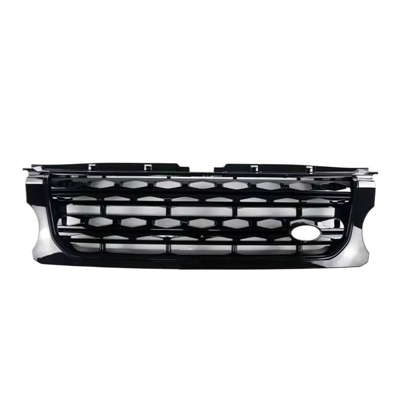 Auto Kühlergrill Kühlergrill Für Land Für Rover Für Discovery 4 LR4 2014 2015 2016 L319 Frontschürze Mittelplatte Styling Oberen Racing Grills Autozubehör Sport Kühlergrill(All Black) von NCTPICLC