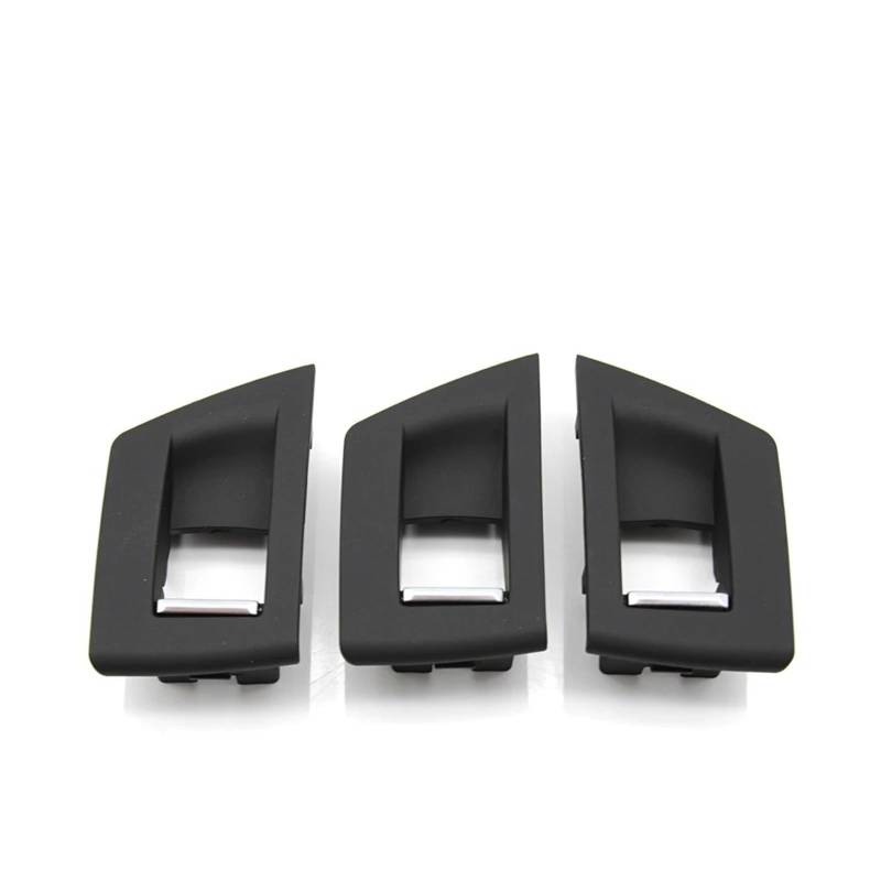Interieur Dekor 3-teiliges Set Für 5 Series F10 F11 F18 520i 523i 525i 528i 535i 2010–2017 LHD RHD Innentür-Fensterheber-Einstellschalter-Tastenabdeckungs-Ordnung Auto Interieur ZubeAhör(RHD Black) von NCTPICLC