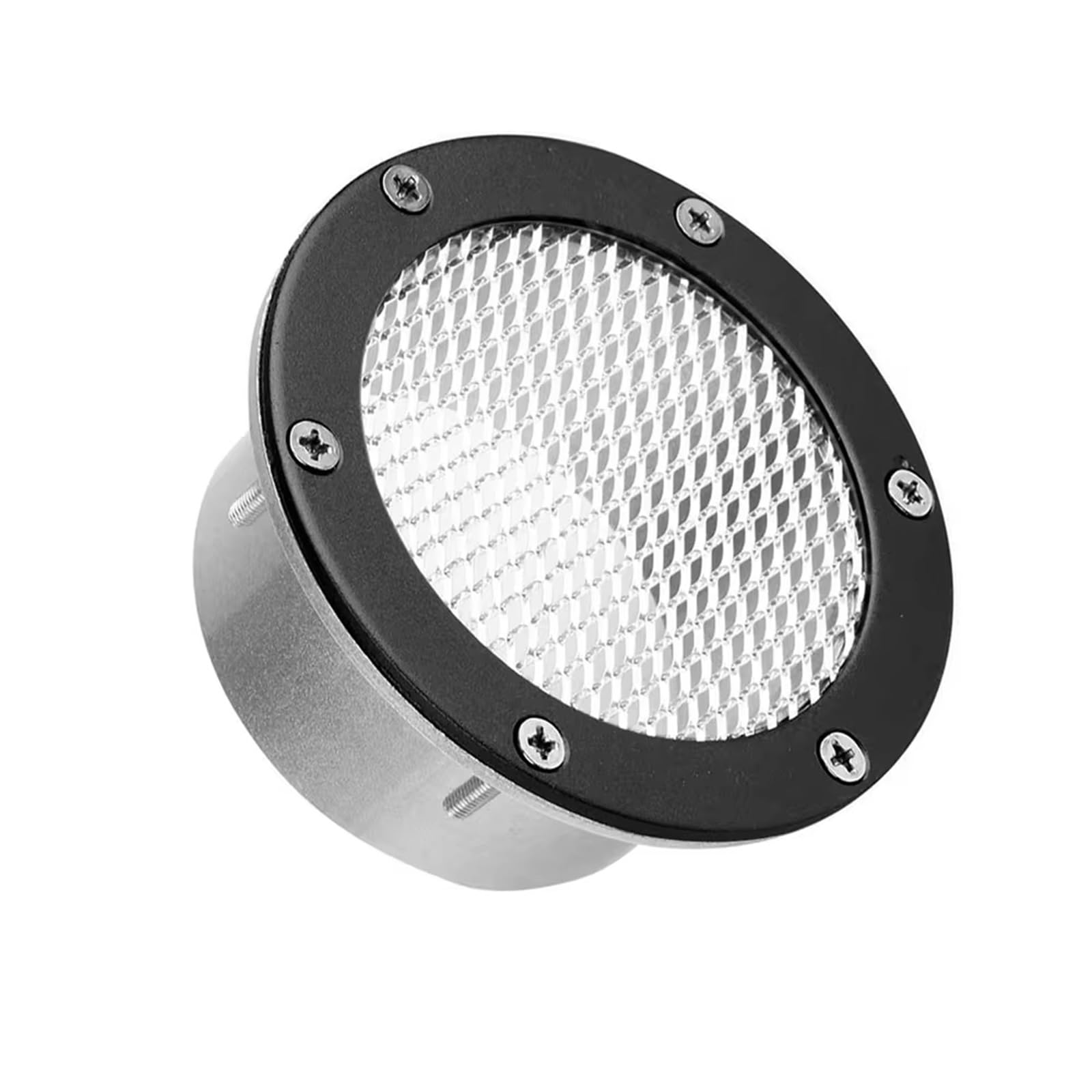 Luftansaugrohr Lufteinlass 3 "Universal Aluminium Legierung Lufteinlass Abdeckung Automobil Ansaugrohr Grille Vent Einlass Blasdüse Lufteinlass Auto Zubehör Lufteinlassschlauch(3inch Black) von NCTPICLC