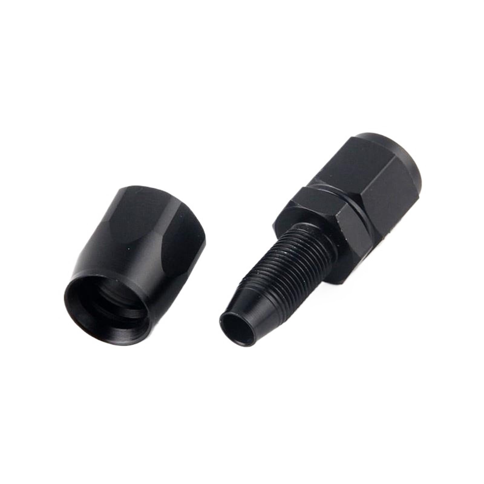 Luftansaugrohr Lufteinlass Gerade 90 Grad Aluminium AN4 6 8 10 Geschmiedet Typ Schwenk Schlauch End Fitting Adapter Ölkühler Kraftstoff Linie Lufteinlassschlauch(Straight AN8) von NCTPICLC