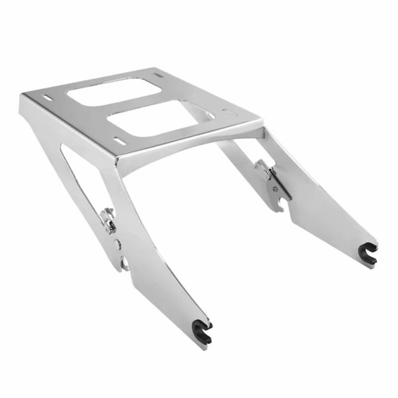 Motorrad Gepäckträger Motorrad Zwei Up Mount Rack Gepäckträger Für Softail Für Sport Für Glide Für FLSB 2018 2019 2020 2021 2022 Motorrad Gepäckträger Hinten(Chrom) von NCTPICLC