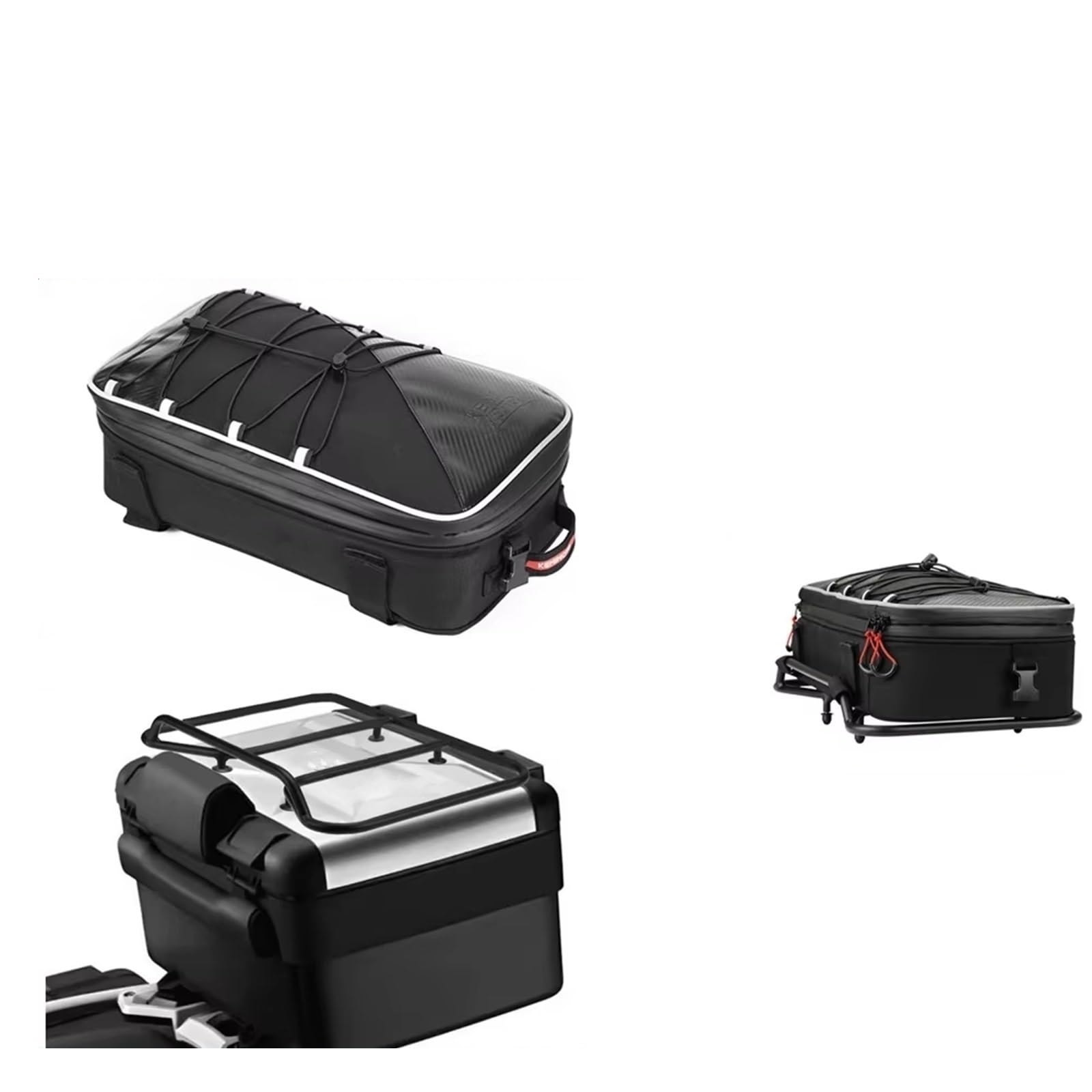 Motorrad Gepäckträger Top Vario Case Für R1200 1250 GS F750GS F850GS R1200GS R1250GS LC ADV Adventure Gepäcktaschen Racks Vario Cases 2022 Motorrad Gepäckträger Hinten(Bag and Rack) von NCTPICLC