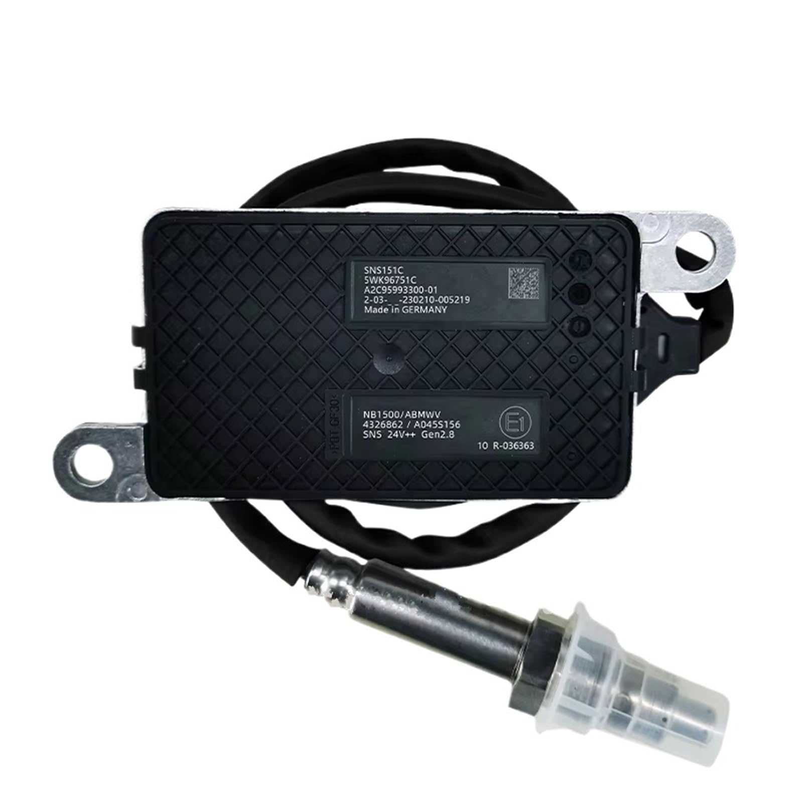 Nox Sensor Lambdasonde 4326862 5WK96751C A045S156 Stickstoff Sauerstoff Sensor NOX Sensoren Für Cummins Motor SNS151C A2C95993300-01 Nox-Sensor(5WK96751C) von NCTPICLC