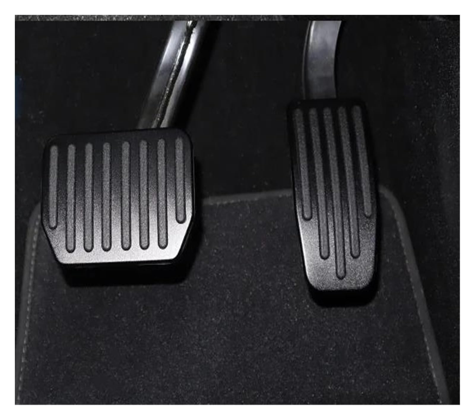 Pedalkappen Auto Fuß Pedal Pads Abdeckungen Für Tesla Für Modell 3 Y Für Highland 2021 2022 2023 2024 Accelerator Bremse Rest Pedal Fußstütze Pedale(2) von NCTPICLC