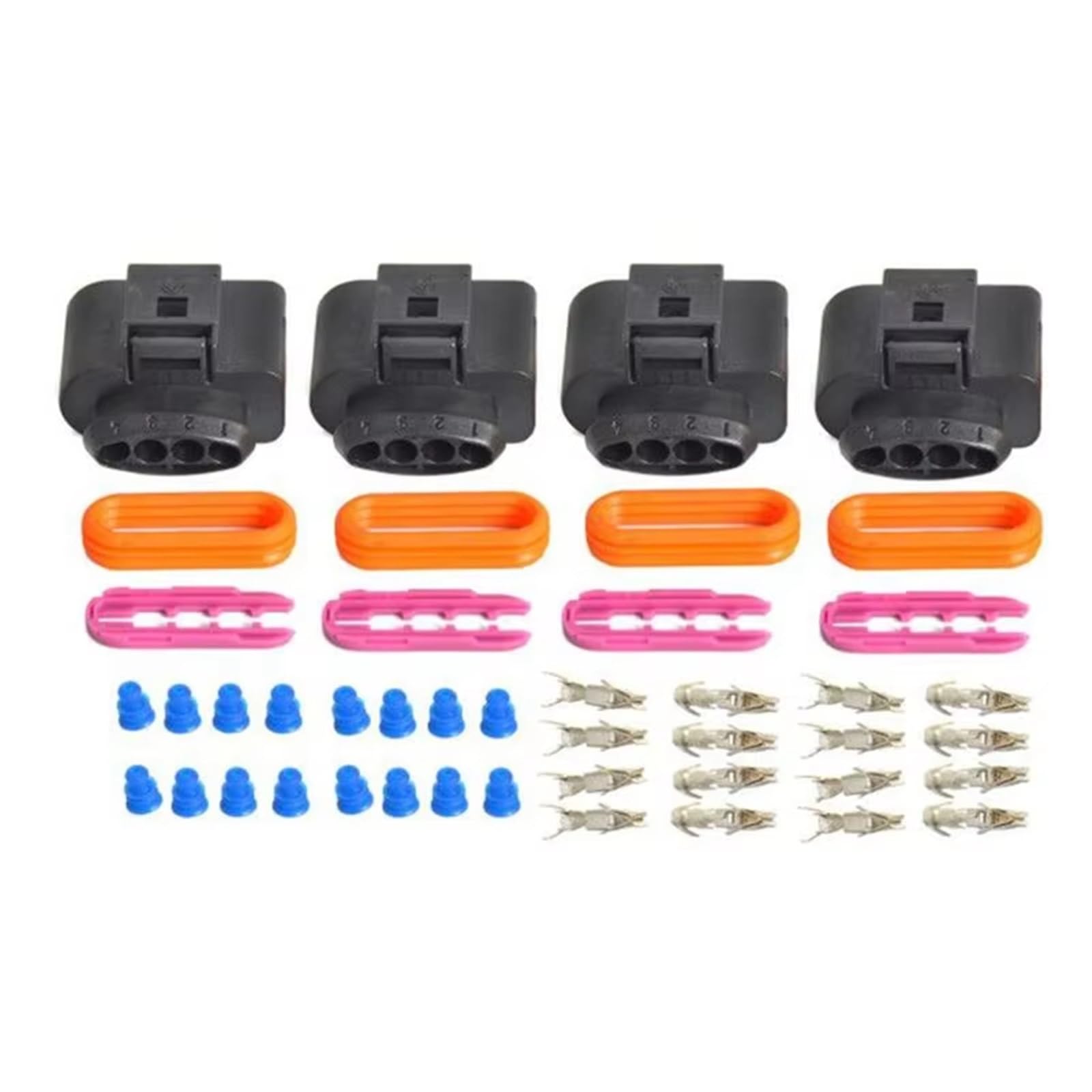 Zündspule Zündungen 1 Set Zündspule Stecker Reparatur Kit IC39 Für A4 A6 A8 Für Passat Für Jetta Für Touran Für Transporter 2006 2007 2008 2009 2010 2011-2016 Motorzündspule von NCTPICLC