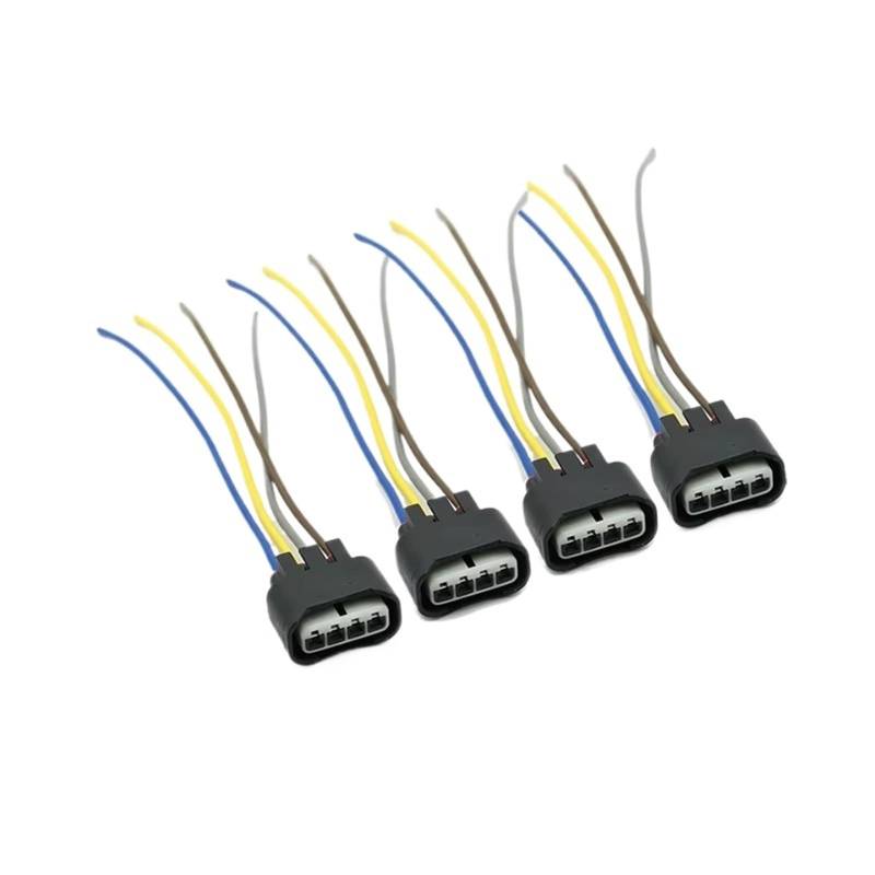 Zündspule Zündungen 4/6 Stück Auto Stecker Stecker Harness Zündspule 4-Weg Weibliche Für Lexus Für Toyota Für Camry 2002-2010 Für Matrix 2003-2010 90980-11885 Motorzündspule(4Piece) von NCTPICLC