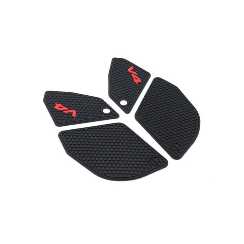 Motorrad Aufkleber Für Du&Cati Panigale V4 SR SP2 V4S 2022 2023 Motorrad Anti Slip Tank Pad Gas Knie Grip Traktion Seite Protector Aufkleber von NCVCB