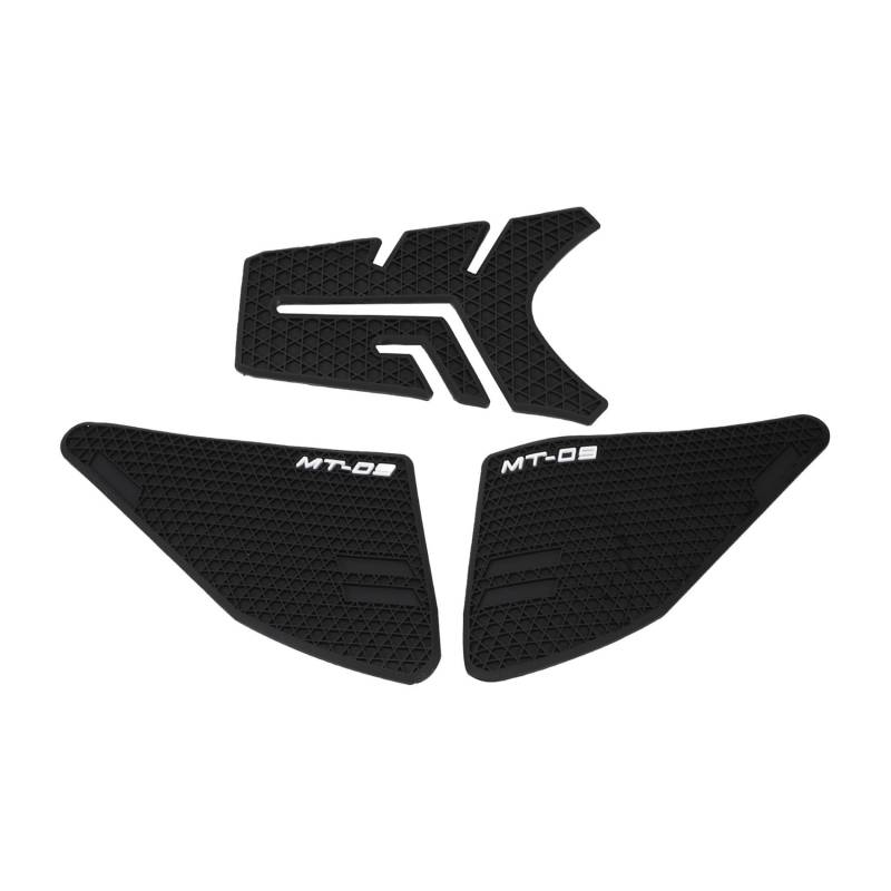 Motorrad Aufkleber Motorrad Seite Kraftstoff Tank Pad Tank Pads Schutz Aufkleber Knie Grip Traktion Pad Für Yam&aha MT-09 MT09 2021 2022 von NCVCB