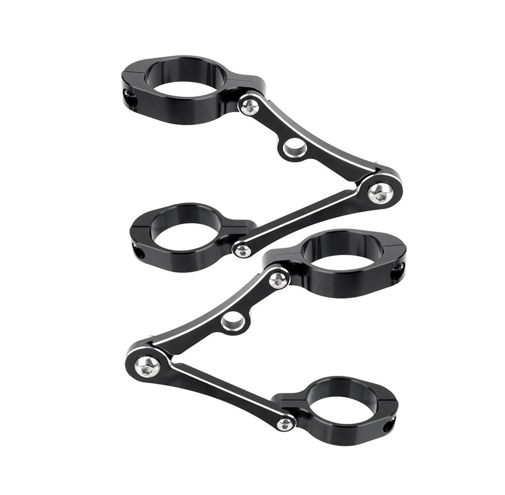 Motorrad Scheinwerferhalterung 39mm-41mm Gabel Rohr Clamp Motorrad Zubehör Scheinwerfer Halterung Moto Zubehör Scheinwerfer Halter Universal von NCVCB