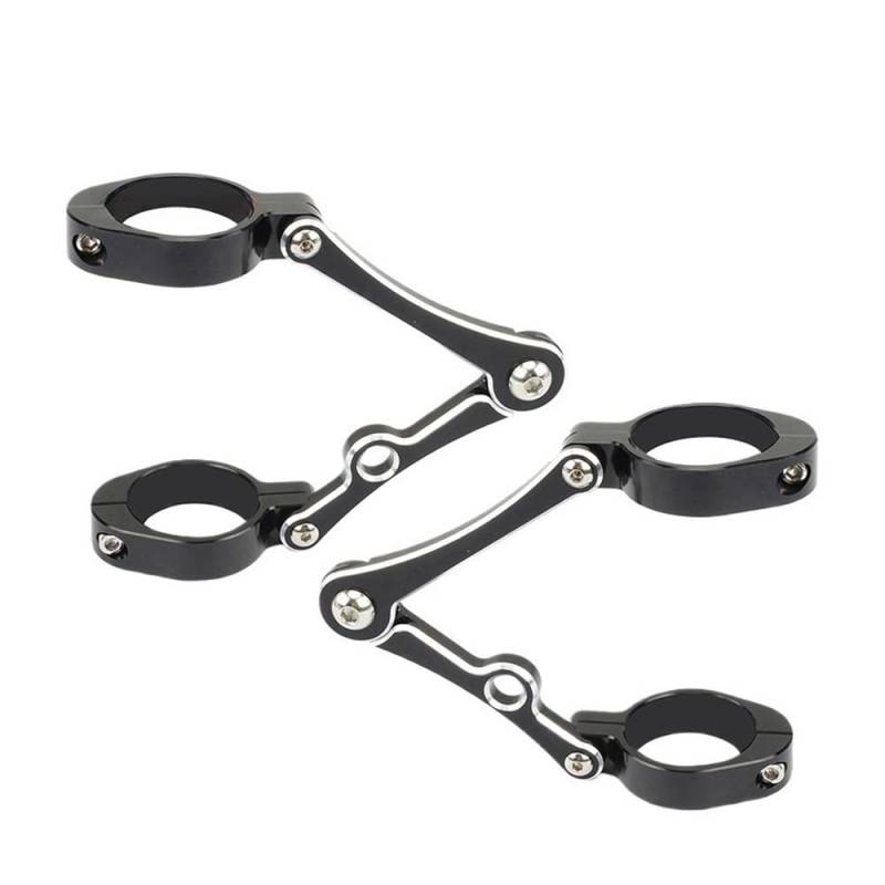 Motorrad Scheinwerferhalterung Motorrad Scheinwerfer Halterung Clamp 37-41mm 49mm 54mm Gabel Rohr Halter Für Ha&rley Für Caferacer Für Chopper Für Bobber von NCVCB