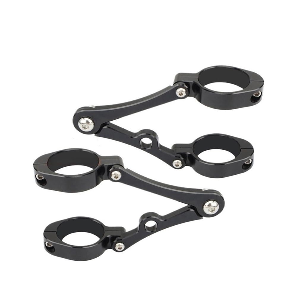 Motorrad Scheinwerferhalterung Motorrad Scheinwerfer Halterung Clamp Gabel Rohr Halter 37-41mm 45mm 49mm 54mm Für Ha&rley Für Caferacer Für Chopper Für Bobber von NCVCB