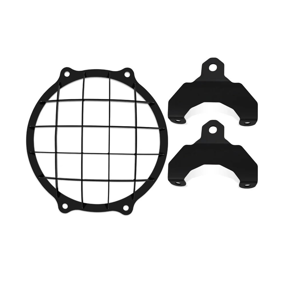 Motorrad Scheinwerferhalterung Motorrad Zubehör Hilfs Licht Halterung Scheinwerfer Protector Für Speed400 Für Scrambler400X Grid Grille Licht Abdeckung von NCVCB