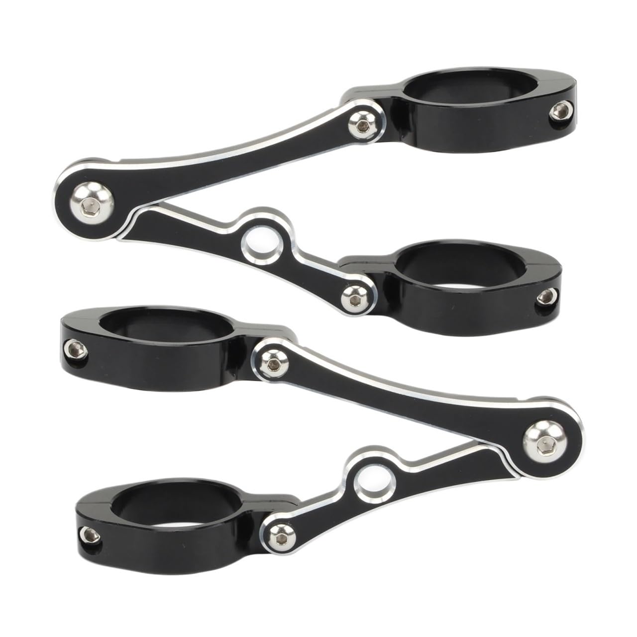 Motorrad Scheinwerferhalterung Universal Motorrad Für Bobber Für Caferacer Scheinwerfer Halterung Clamp Gabel Rohr Licht Halter 54mm 49mm 45mm 41mm 37mm von NCVCB