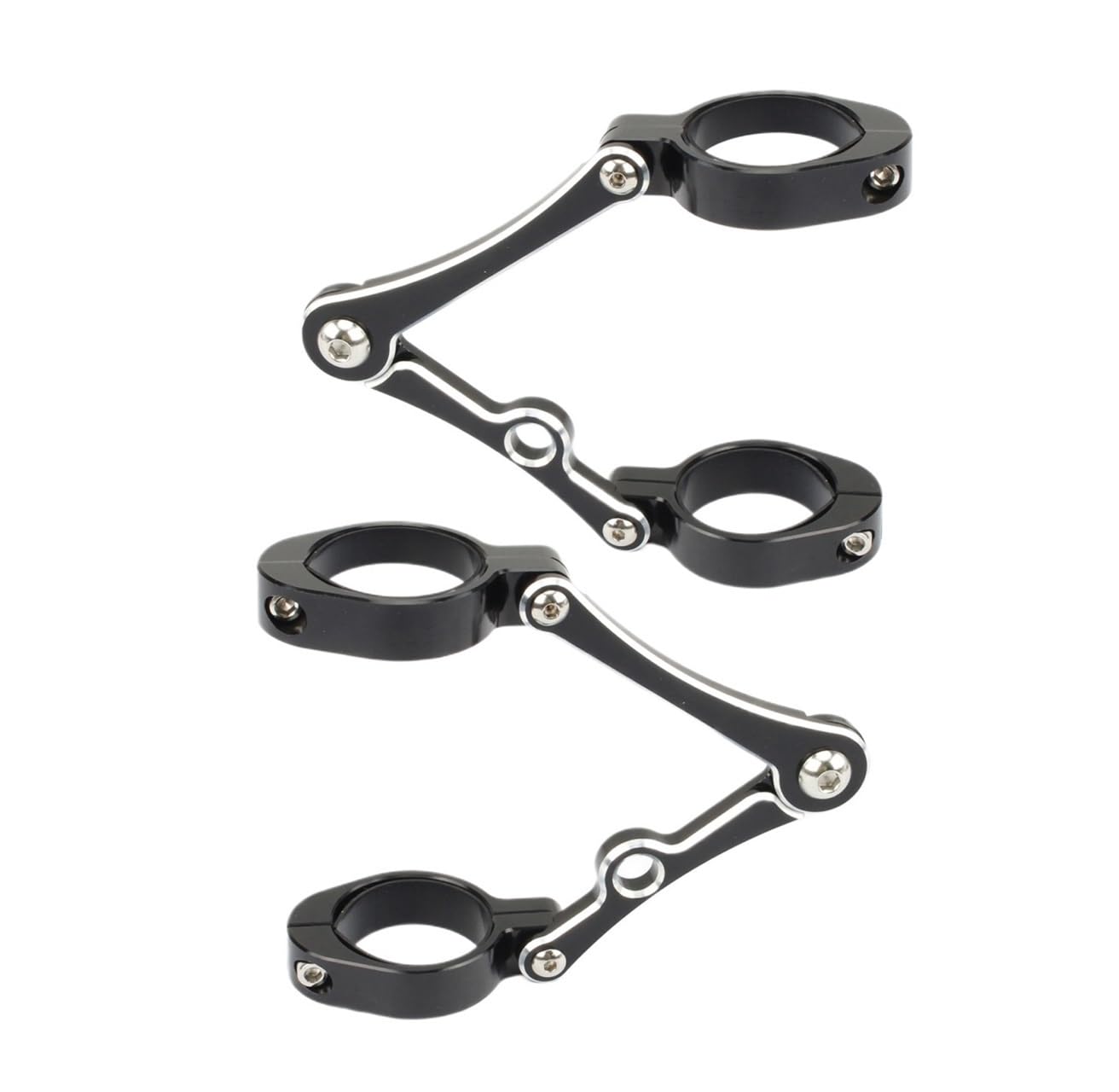 NCVCB Motorrad Scheinwerferhalterung Motorrad Scheinwerfer Halterung 41mm 45mm 54mm Gabel Montieren 58cm Rohr Klemme 37mm 49mm Unterstützung Halter Für Ha&rley Universal von NCVCB