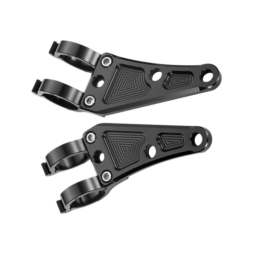 NCVCB Motorrad Scheinwerferhalterung Universal Motorrad Scheinwerfer Halterung Gabel Ohr Chopper Scheinwerfer Halter Für Ya&maha Für Ka&wasaki Für Suzuki Für Du&cati 41MM von NCVCB