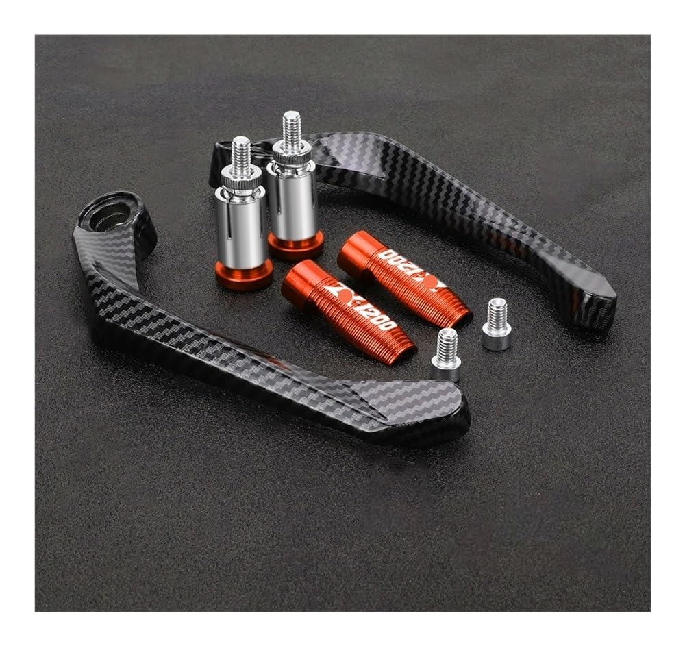 Protection des Mains à Moto Motorrad Zubehör CNC Hebel Schutz Bremse Kupplung Lenker Schutz Für KA&WASAKI ZZR1200 2002-2005 ZX1200 ZZR 1200 von NCVCB