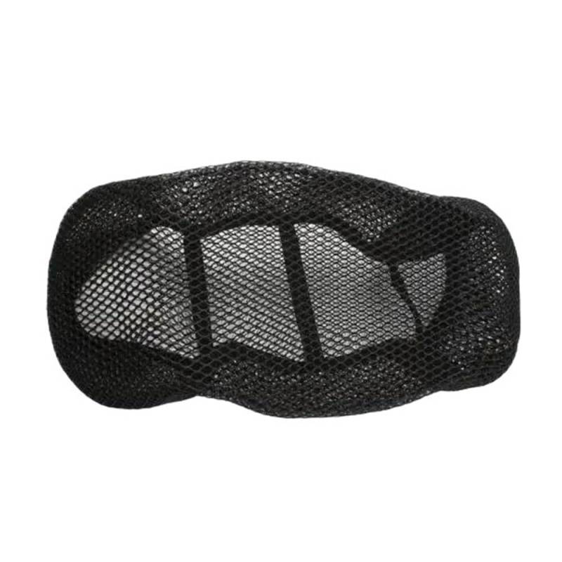 Sitzschutz bdeckung 1Pcs Sommer Anti-Slip Mesh Stoff Sitzbezug Atmungsaktive wasserdichte Motorrad Motorrad Roller Sitzbezüge Kissen S-XXL von NCVCB