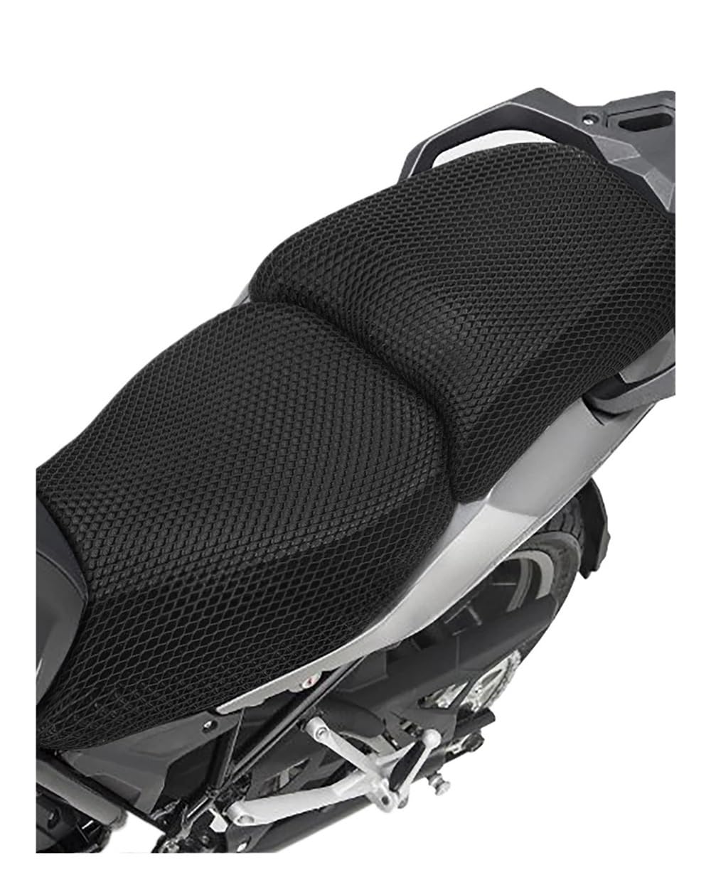 Sitzschutz bdeckung Motorradzubehör Anti-Rutsch-Mesh-Stoff-Sitzbezug Atmungsaktives Kissen Für TRK502X TRK 502 X TRK 502X von NCVCB