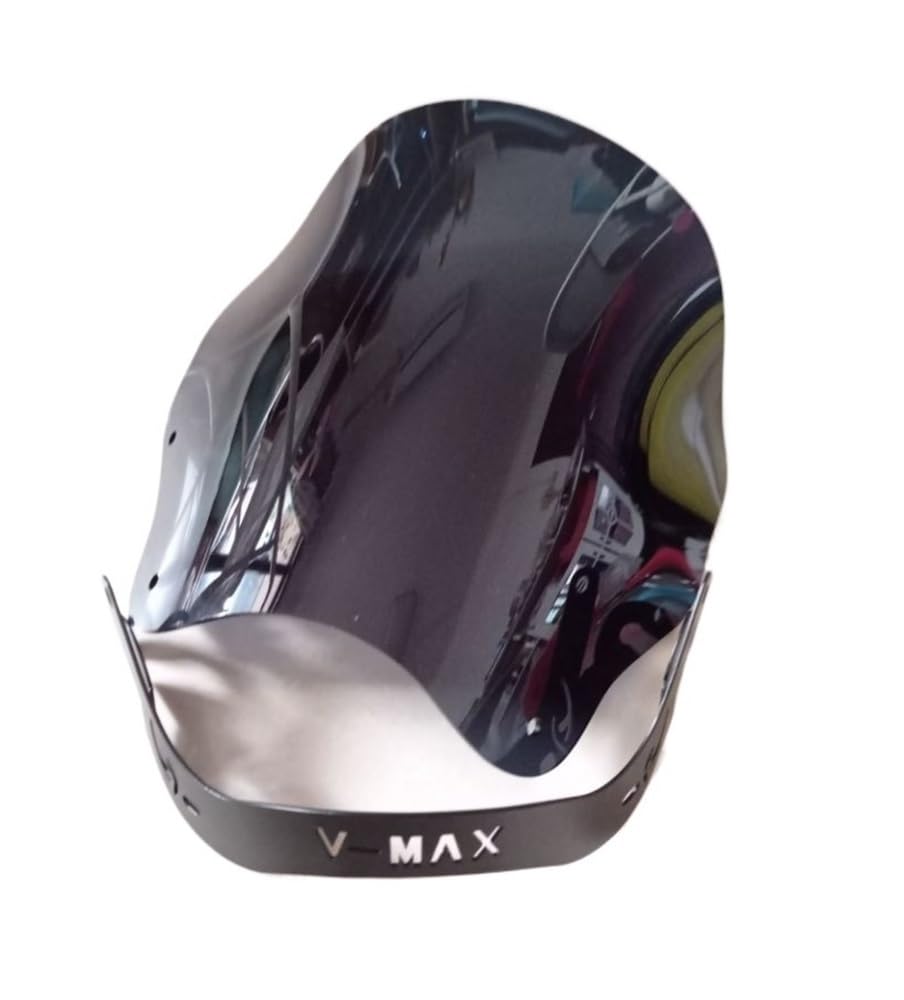 Windschild Motorrad Windschutzscheibe Windschutzscheibe Für YA&MAHA V-MAX VMAX 1200 1300 VMAX1300 1985–2007 VMAX1200 Windabweiser Bildschirm Double Bubble von NCVCB