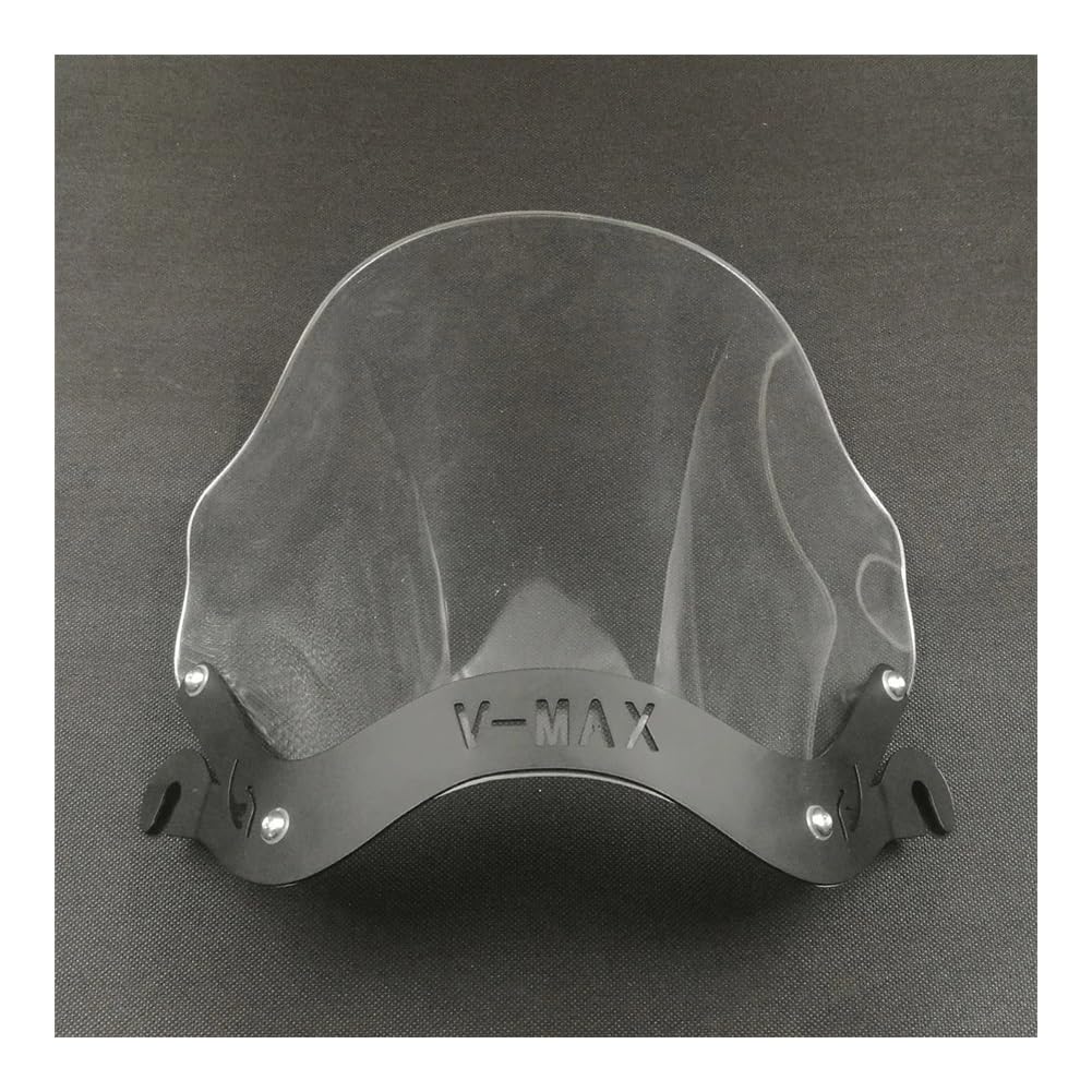 Windschild Motorrad Windschutzscheibe Windschutzscheibe Für YA&MAHA V-MAX VMAX 1200 1300 VMAX1300 1985–2007 VMAX1200 Windabweiser Bildschirm Double Bubble von NCVCB