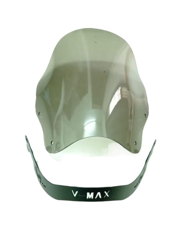 Windschild Motorrad Windschutzscheibe Windschutzscheibe Für YA&MAHA V-MAX VMAX 1200 1300 VMAX1300 1985–2007 VMAX1200 Windabweiser Bildschirm Double Bubble von NCVCB