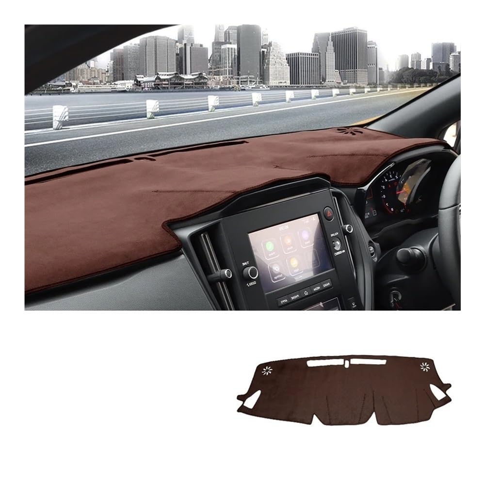 Auto Dashboard Abckung Matte Für Subaru Für WRX 2022 2023 LHD RHD Auto Dashboard Abckung Pad Sonnenschirm Anti-Slip Mat Dashmat Schützen Teppich Auto Zubehör von NCXKZLH