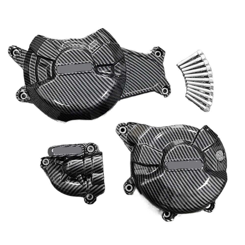 NCXKZLH Motorrad Motor KurbelgehäUse Abdeckung Für YA&MAHA MT07 FZ07 SXR700 2014-2024 MT-07 Für Tracer 2014-2024 Für Tenere 700 2019-2024 Motor Schutzhülle von NCXKZLH