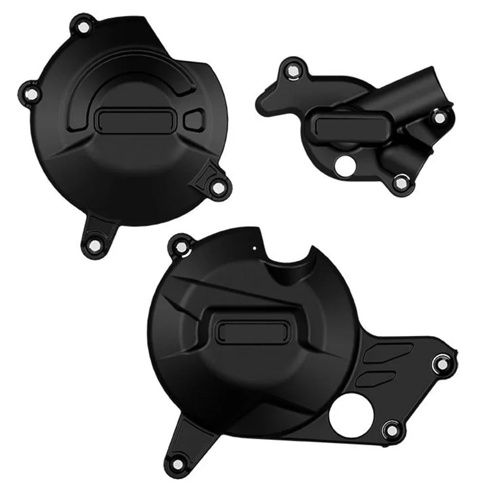 NCXKZLH Motorrad Motor KurbelgehäUse Abdeckung Motocross Zubehör Sekundäre Motorabdeckung Schutz Kit Für Su&zuki SV650 SV650X DL650 2015-2024 von NCXKZLH