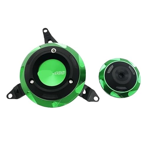 NCXKZLH Motorrad Motor KurbelgehäUse Abdeckung Motorrad Motor Schutz Set Seite Schutzhülle Crash Slider Fallen Schutz Für Ka&wasaki Für Ninja 400 2018-2022 von NCXKZLH