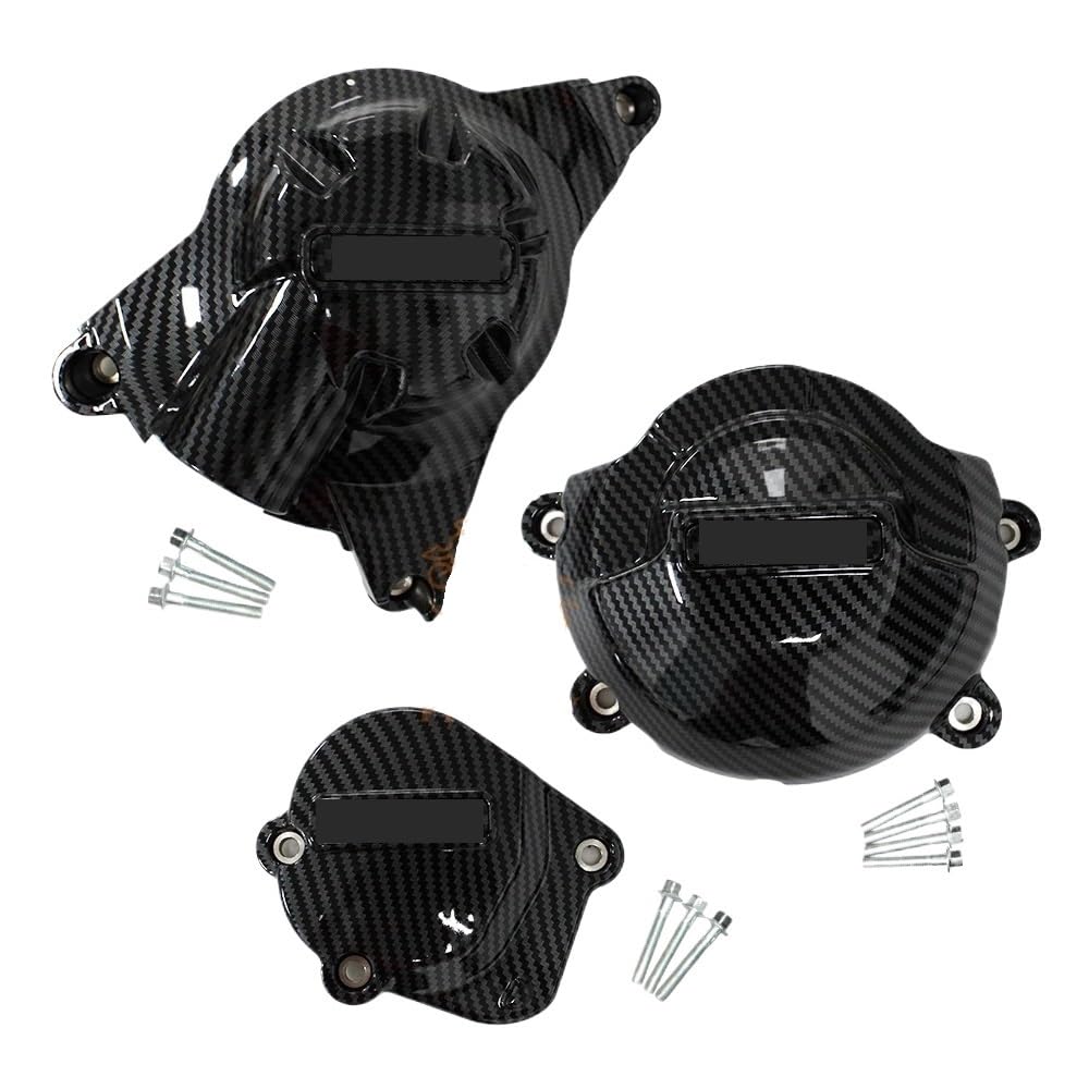 NCXKZLH Motorrad Motor KurbelgehäUse Abdeckung Motorrad-Motorabdeckungen für YA&MAHA YZF-R6 YZF R6 2006–2023. Motorrad-Motorschutzhülle von NCXKZLH