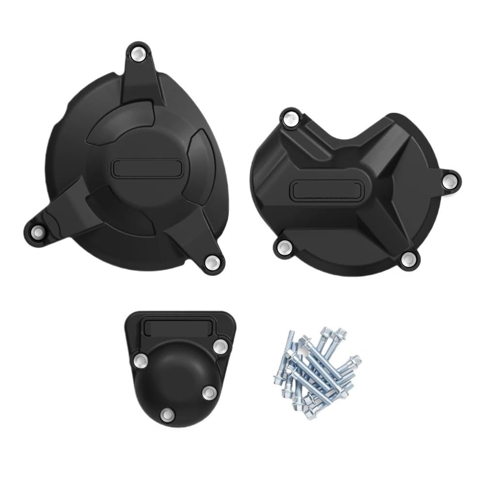 NCXKZLH Motorrad Motor KurbelgehäUse Abdeckung Motorrad-Motorabdeckungs-Set für S1000RR S1000R 2009–2016, HP4 Motorschutz-Schutzabdeckungen von NCXKZLH