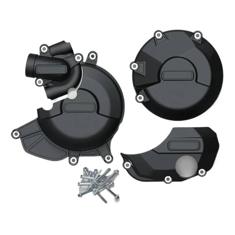 NCXKZLH Motorrad Motor KurbelgehäUse Abdeckung Motorrad-Motorabdeckungsschutz-Set für Du&Cati für Monster 1200R 2016–2019 von NCXKZLH