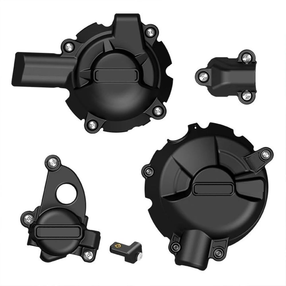 NCXKZLH Motorrad Motor KurbelgehäUse Abdeckung Motorrad Zubehör Motor Fall Schutz Schutz Abdeckung Fall Für S1000RR/R 2019-2024 von NCXKZLH