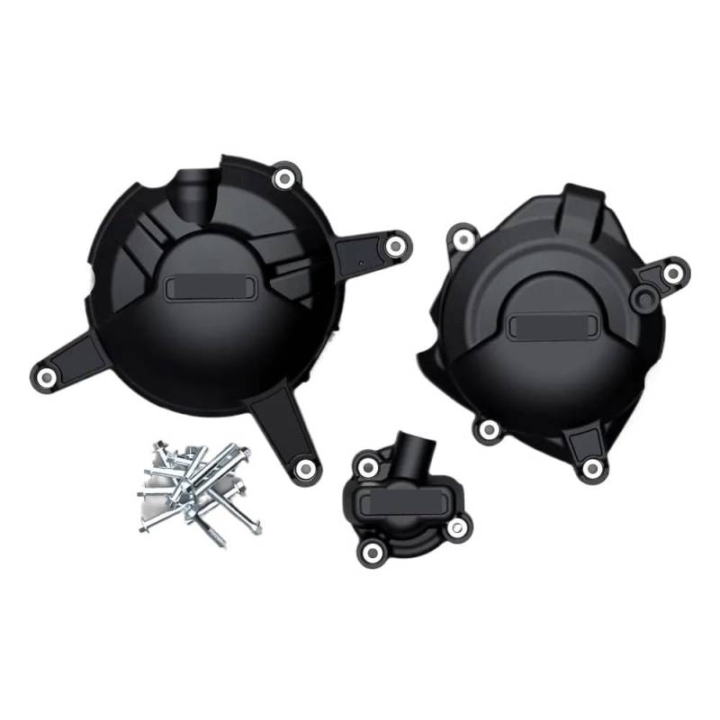 NCXKZLH Motorrad Motor KurbelgehäUse Abdeckung Motorräder Motorabdeckungen Protektoren für YA&MAHA YZF-R3 YZF-R25 MT-03 2014–2022 Schutz-Set von NCXKZLH