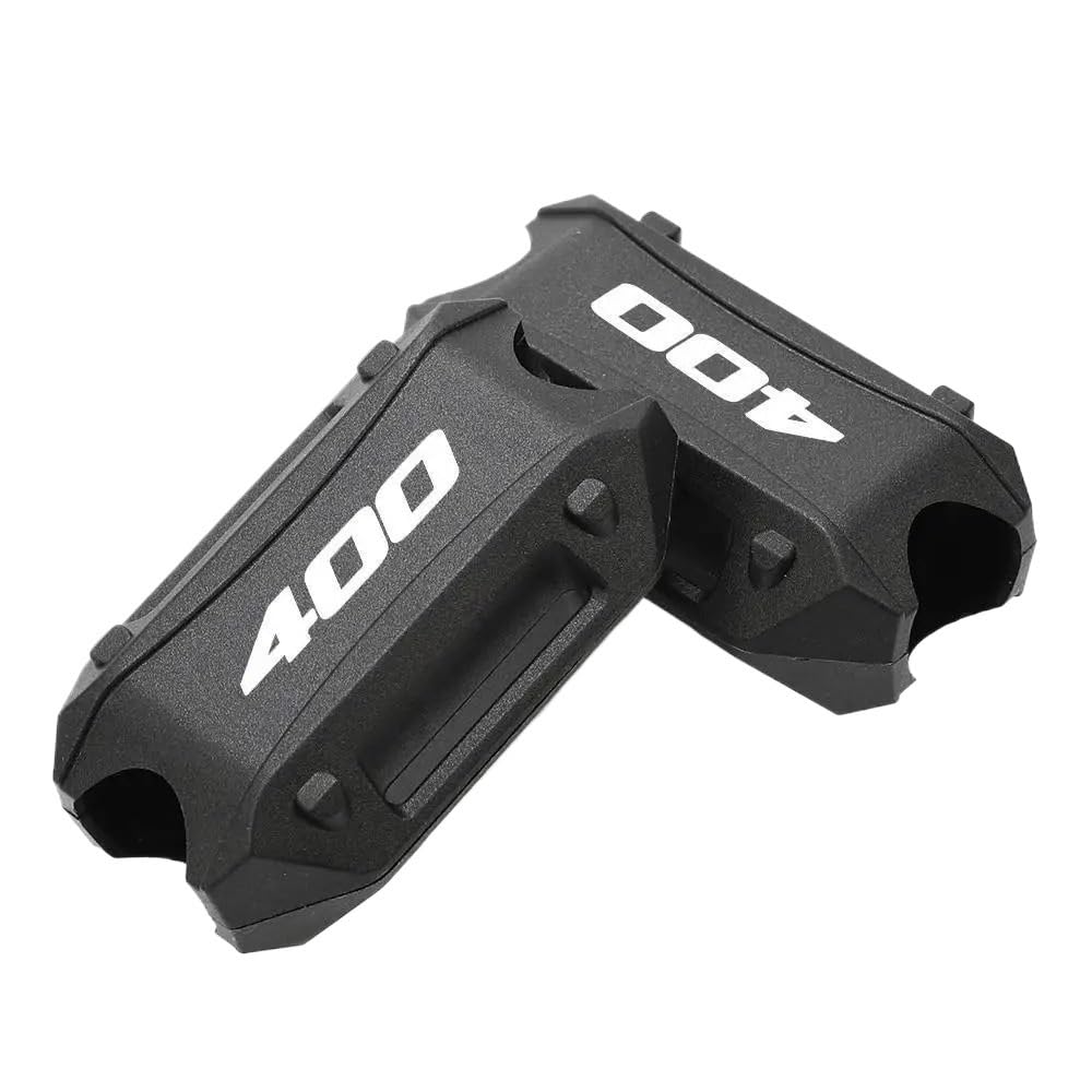 NCXKZLH Motorrad Motorschutz Stoßstange Für Ka&wasaki Für Ninja 400R 400 Ninja400R Ninja400 2018-2020 Motorrad 25MM Motor Bar Protector Stoßstange Dekorative Schutz Block von NCXKZLH