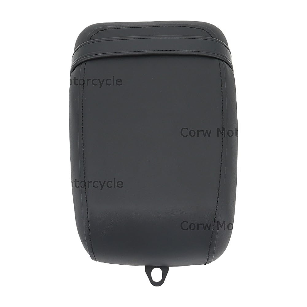 NCXKZLH Motorrad Sitzbezug Kissen Für Ha&rley Nightster 975 RH975 RH975 2022 2023 Motorrad Passagier Sitz Pad Hinten Sozius Solo Sitz Pad Schwarz von NCXKZLH