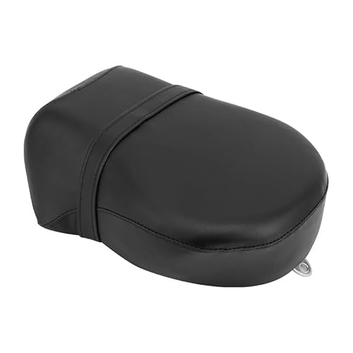 NCXKZLH Motorrad Sitzbezug Kissen Hinten Sozius Pad Motorrad Beifahrersitz Schwarz Kissen Leder Abdeckung Zubehör Für Ha&rley Sportster XL 883 1200 2004-2015 von NCXKZLH